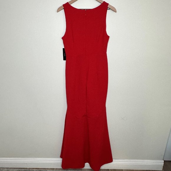Lulu's Red Maxi Dress - Picture 8 of 8